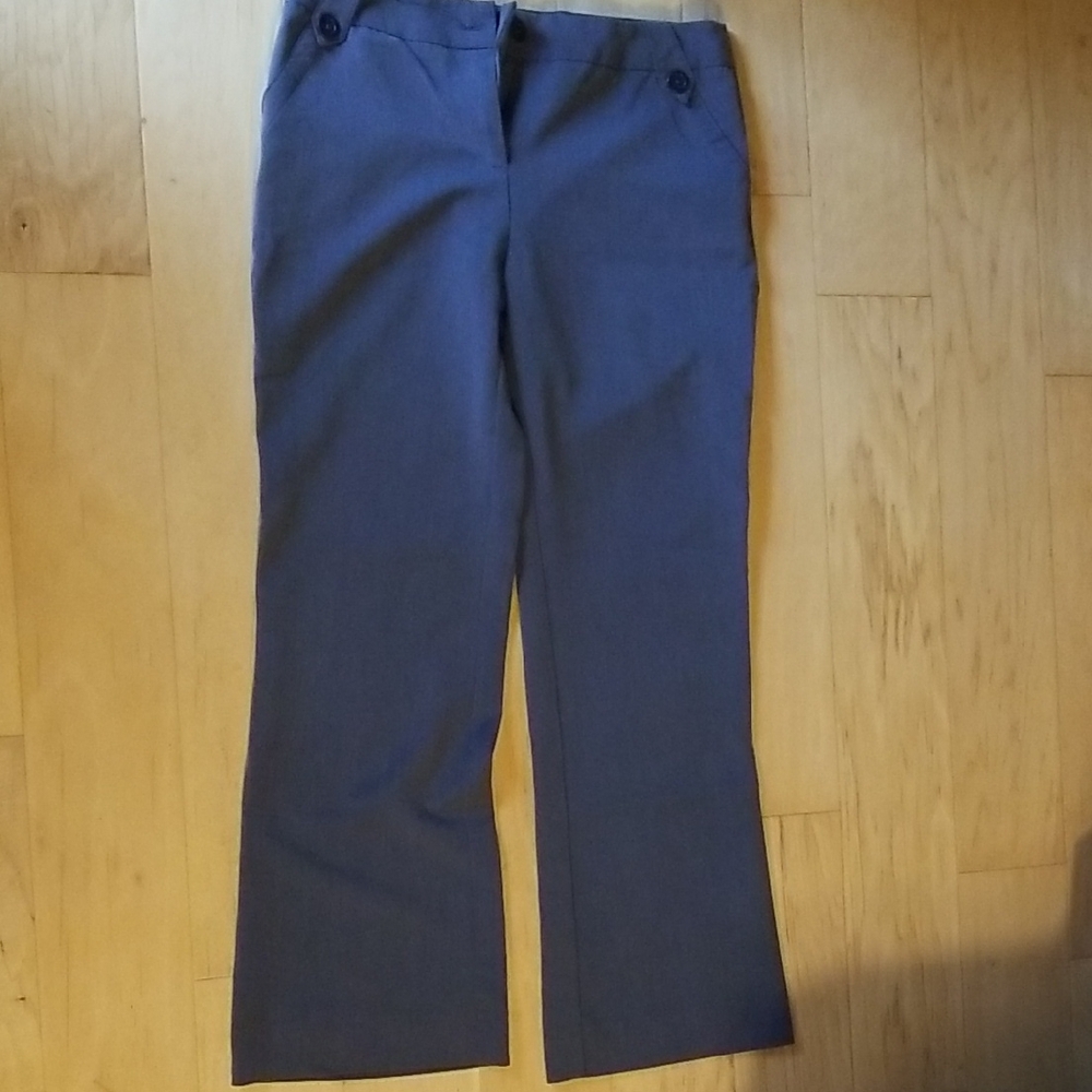 Blue Wide-Leg Pants